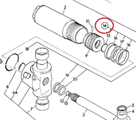 KIT EMPAQUETADURAS CILINDRO JCB 991/00152
