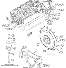 RETEN CATERPILLAR 9H6832