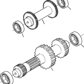 RODAMIENTO SERVOTRANSMISION KOMATSU CA0025859