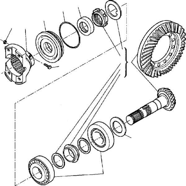 RETEN EJE KOMATSU CA0134363