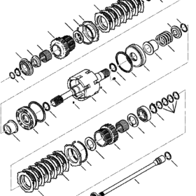 RETEN SERVOTRANSMISION KOMATSU CA0139197