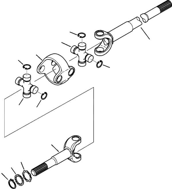 PALIER EJE DELANTERO KOMATSU CA0149582