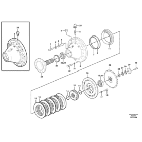 DISCO ACERO FRENO VOLVO CH37935