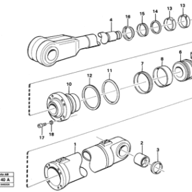 GUIA PISTON CILINDRO VOLVO VOE11088014