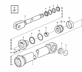 RETEN CILINDRO HIDRAULICO VOLVO VOE11088052