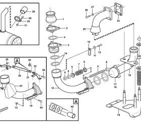 TUBERIA CALEFACCION VOLVO VOE11196513