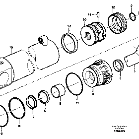 KIT EMPAQUETADURA BOTELLA BALANCIN VOLVO VOE11709624