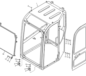 PESTILLO CRISTAL FRONTAL VOLVO VOE14519465