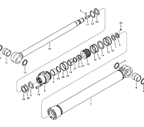 RETEN GRASA CILINDRO HIDRAULICO VOLVO VOE14560211