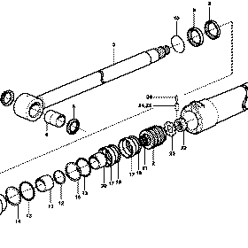 KIT EMPAQUETADURA BOTELLA ELEVACIN VOLVO VOE14589134