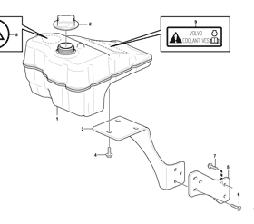 VASO EXPANSION VOLVO VOE16254455