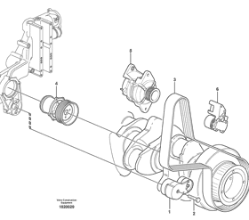 CORREA VENTILADOR VOLVO VOE20412527