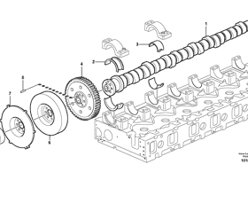 KIT SEMICASQUILLO AXIAL MOTOR VOLVO VOE20503200