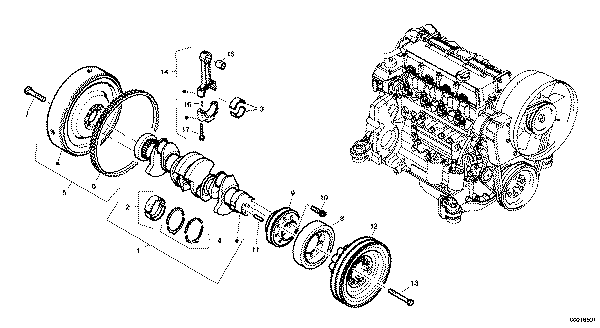 CASQUILLOS BIELA CATERPILLAR VOE20565150