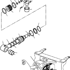 CASQUILLO VASTAGO KOMATSU