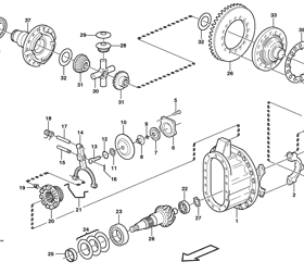 MEMBRANA TRANSMISION VOLVO