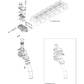 JUNTA TERMOSTATO KOMATSU